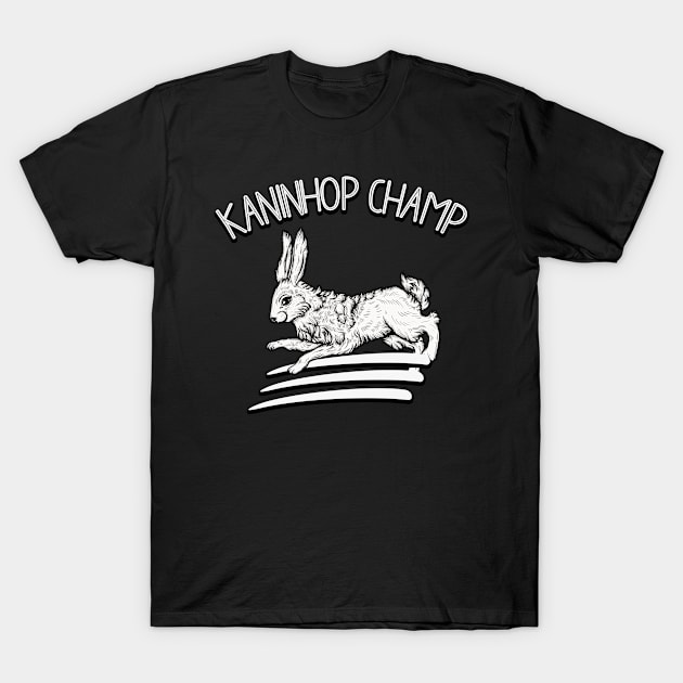 Kaninhop Rabbit Hop T-Shirt by Foxxy Merch